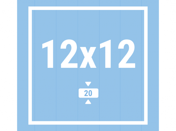 Ковер для спортивной гимнастики 12x12x20м